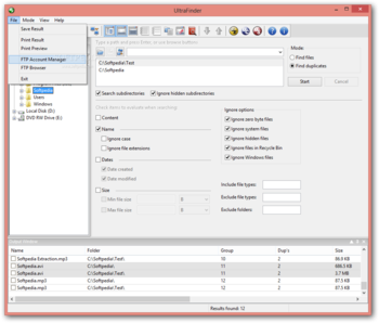 UltraFinder screenshot 3