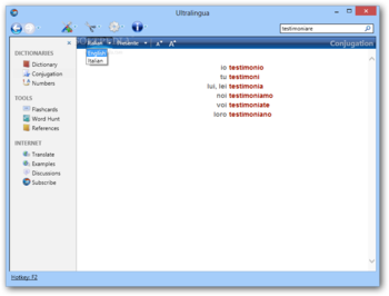Ultralingua English-Italian Dictionary screenshot 2
