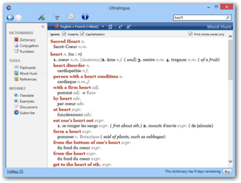 Ultralingua French - English MEDICAL Dictionary screenshot 6