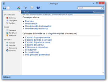 Ultralingua French - English MEDICAL Dictionary screenshot 8
