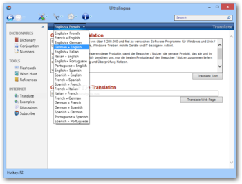 Ultralingua German-English Collins Pro Dictionary screenshot 8