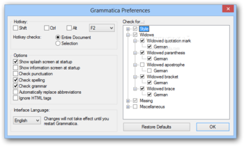 Ultralingua Grammatica German screenshot 4