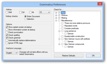 Ultralingua Grammatica German screenshot 6