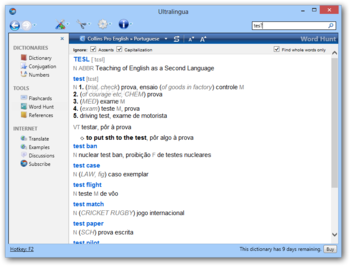 Ultralingua Spanish-English Collins Pro Dictionary screenshot 5