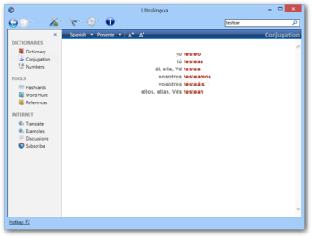 Ultralingua Vox Comprehensive Spanish Dictionary screenshot 2
