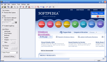 UltraSnap Standard screenshot