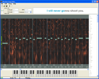 UltraStar Song Editor screenshot