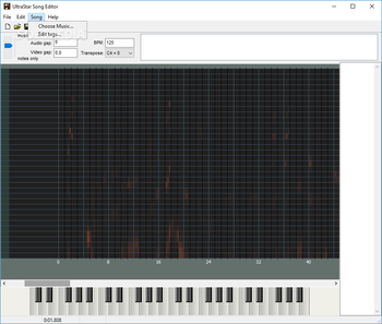 UltraStar Song Editor screenshot 4