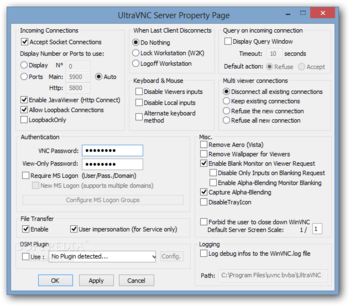 UltraVNC screenshot 5