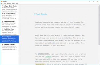 Ulysses screenshot 2