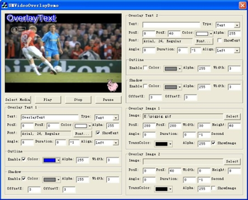 UM Video Overlay Filter screenshot