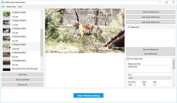 uMark Video Watermarker screenshot 2