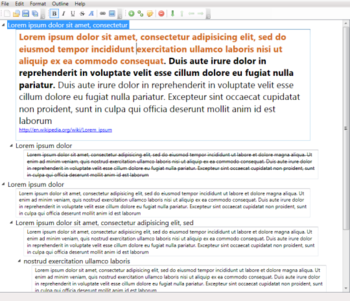 Ume Outliner screenshot