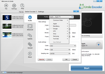 Umile Encoder screenshot 2