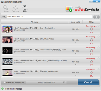 Umile Youtube Downloader screenshot