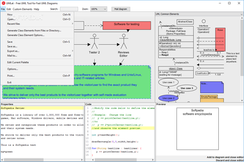UMLet screenshot 2