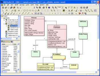 UMLStudio screenshot