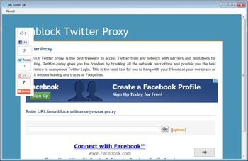 Unblock Twitter Proxy screenshot