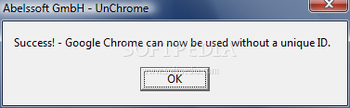 UnChrome screenshot 2