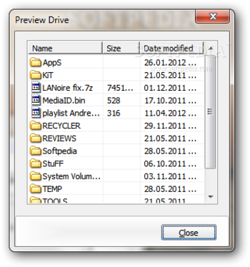 Undelete Memory Stick screenshot 4