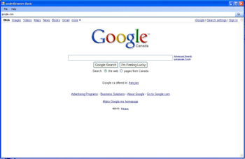 Under Browser Basic screenshot