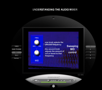 Understanding the Audio Mixer screenshot