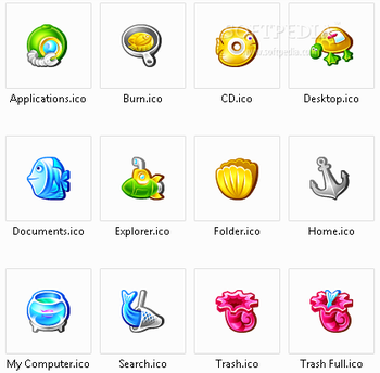 Underwater Icons screenshot