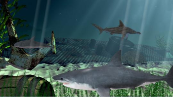 Underwater worlds 3D screenshot