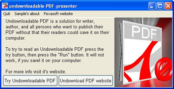 Undownloadable PDF screenshot