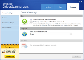 Uniblue DriverScanner screenshot 4