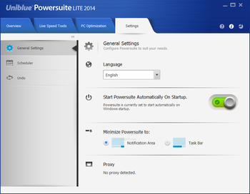 Uniblue PowerSuite screenshot 4