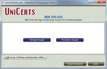 UniCerts Cisco 650-752 Interactive Testing Engine screenshot