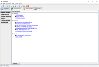 Unidata IDV screenshot 2