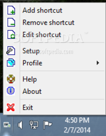 UniHotKey screenshot