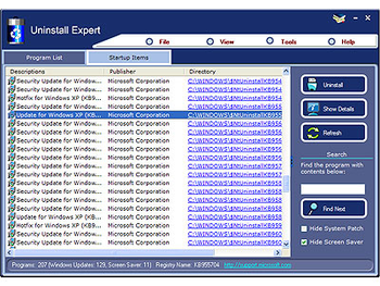 Uninstall Expert screenshot