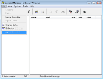 Uninstall Manager screenshot 2