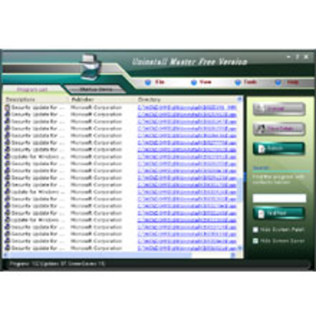 Uninstall Master Free Version screenshot 3