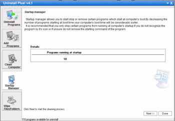 Uninstall Plus screenshot 4