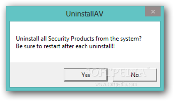 UninstallAV screenshot