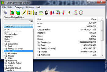 Unit Conversion Utility screenshot 2