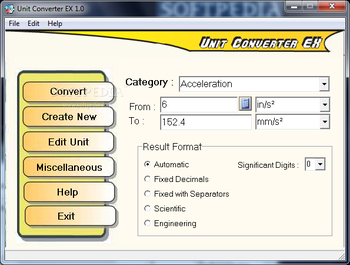 Unit Converter EX screenshot