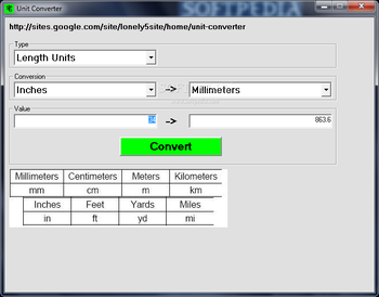 Unit Converter screenshot