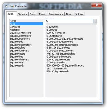 Unit Converter screenshot