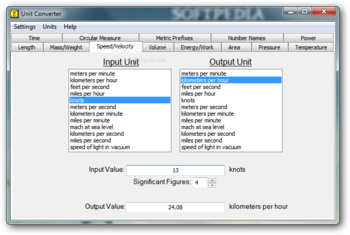 Unit Converter Portable screenshot 3