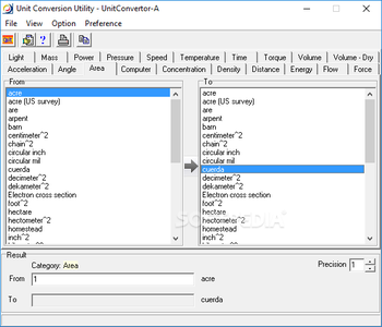 UnitConvertor-A screenshot