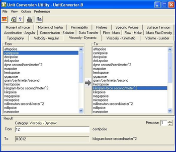 UnitConvertor-B screenshot