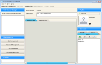 Unite Call Center screenshot