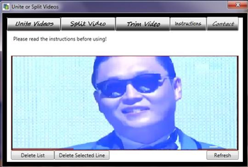 Unite or Split Video screenshot