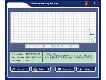 Uniture Memory Booster screenshot