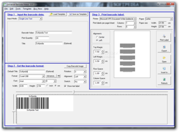 Universal Barcode Maker screenshot